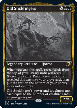 Image for Old Stickfingers (234) [Innistrad: Double Feature] - Magic: The Gathering