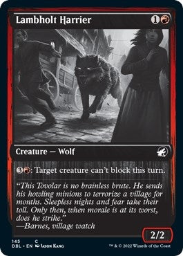 Image for Lambholt Harrier (145) [Innistrad: Double Feature] - Magic: The Gathering