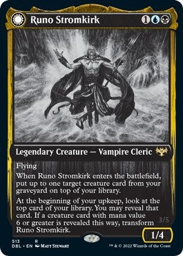 Image for Runo Stromkirk (513) [Innistrad: Double Feature] - Magic: The Gathering
