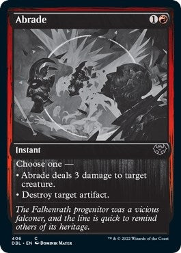 Image for Abrade (406) [Innistrad: Double Feature] - Magic: The Gathering
