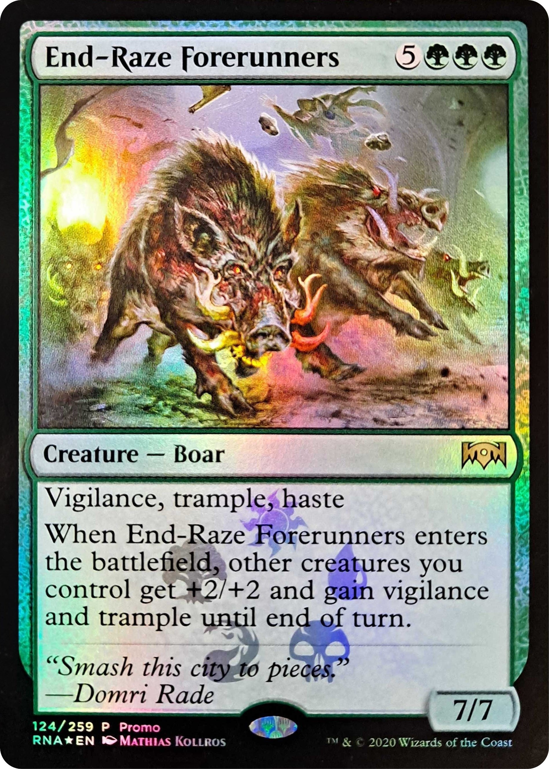 Image for End-Raze Forerunners (124) [Media Promos] - Magic: The Gathering