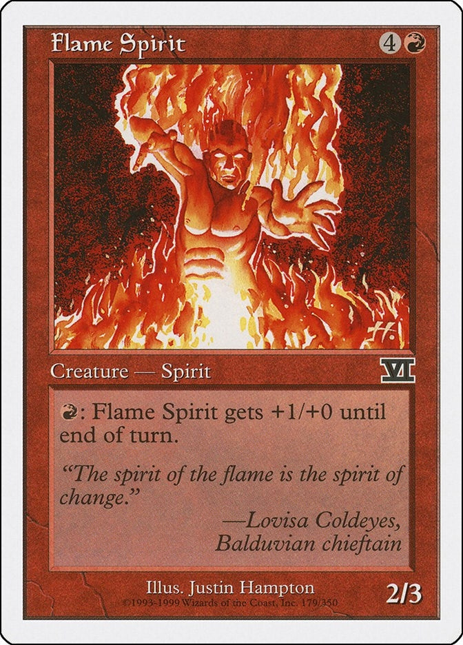 Image for Flame Spirit (179) [Classic Sixth Edition] - Magic: The Gathering