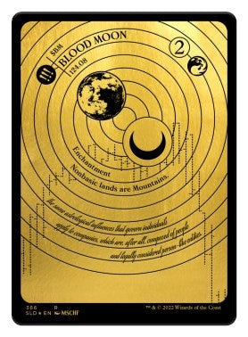 Image for Blood Moon (Foil Etched) (Gold) (366) [Secret Lair Drop Series] - Magic: The Gathering
