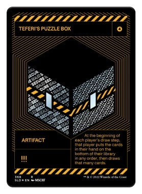 Image for Teferi's Puzzle Box (Silver Laminate) (368) [Secret Lair Drop Series] - Magic: The Gathering