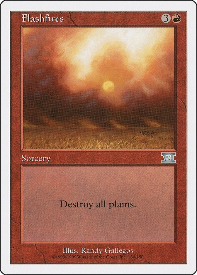 Image for Flashfires (180) [Classic Sixth Edition] - Magic: The Gathering