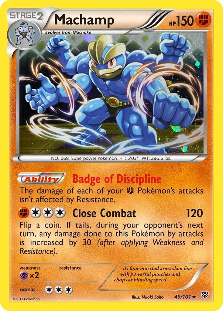 Image for Machamp - 49/101 (Cosmos Holo) (049/101) [Blister Exclusives] - Pokemon
