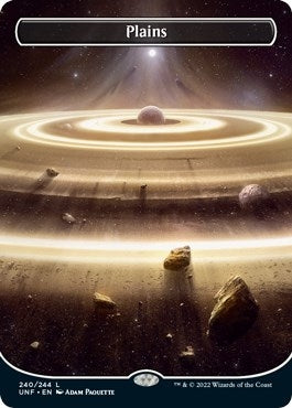 Image for Plains (240) (Borderless) (240) [Unfinity] - Magic: The Gathering