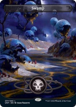 Image for Swamp (237) (Borderless) (237) [Unfinity] - Magic: The Gathering