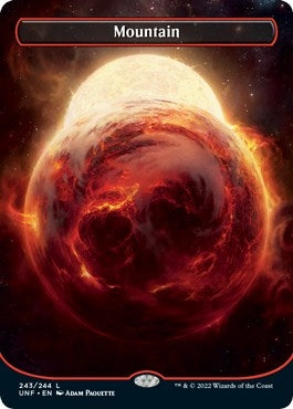 Image for Mountain (243) (Borderless) (243) [Unfinity] - Magic: The Gathering