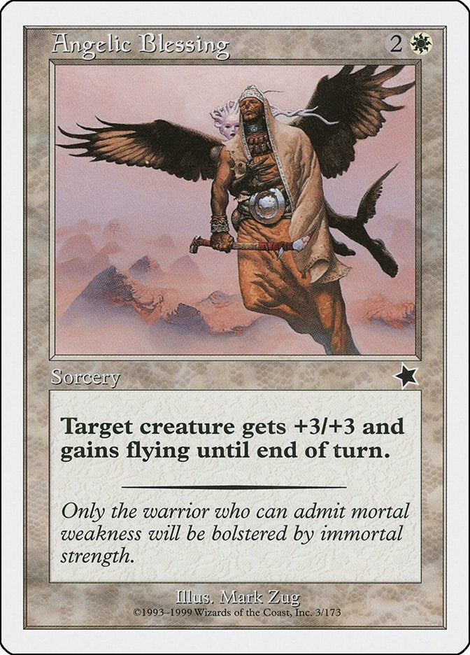 Image for Angelic Blessing (3) [Starter 1999] - Magic: The Gathering