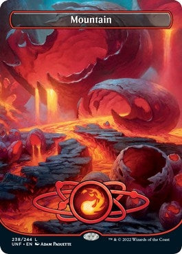 Image for Mountain (238) (Borderless) (238) [Unfinity] - Magic: The Gathering