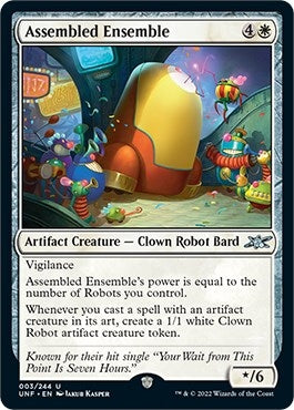 Image for Assembled Ensemble (3) [Unfinity] - Magic: The Gathering