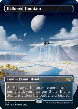 Hallowed Fountain (Borderless) (277) [Unfinity]