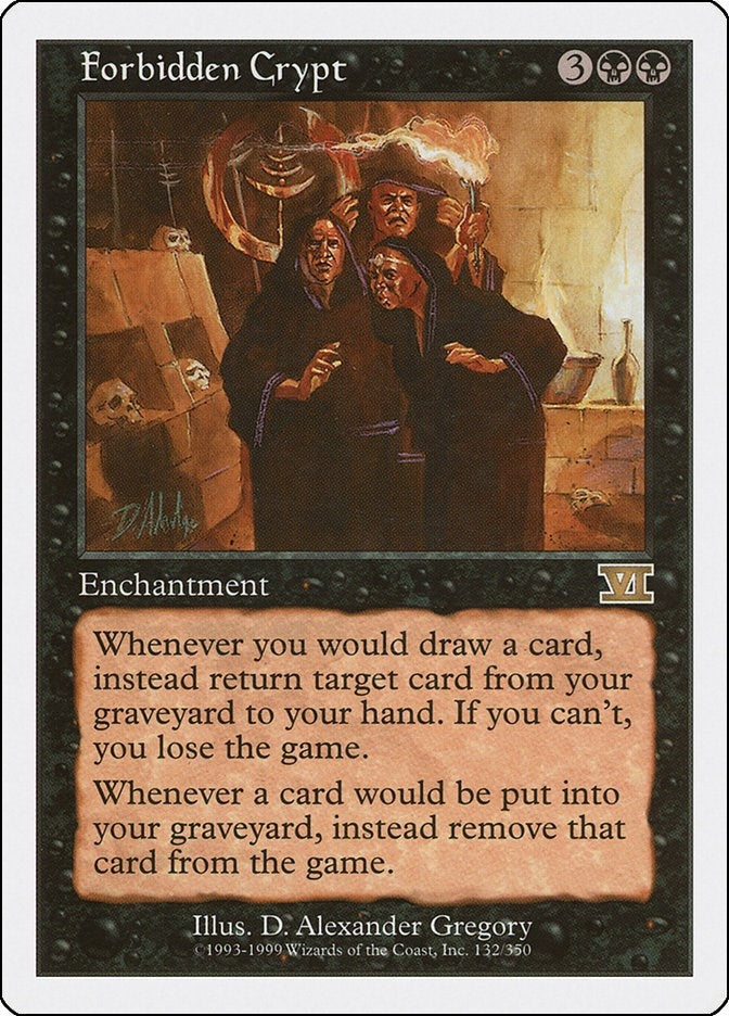 Image for Forbidden Crypt (132) [Classic Sixth Edition] - Magic: The Gathering