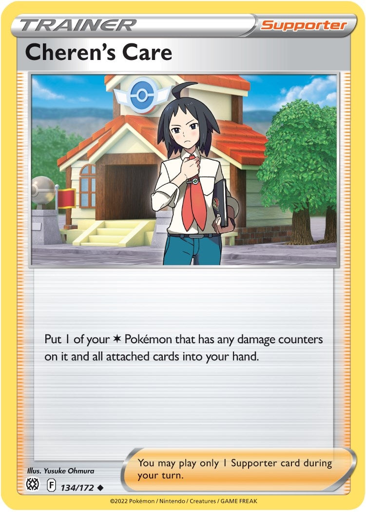Image for Cheren's Care (134/172) [SWSH09: Brilliant Stars] - Pokemon