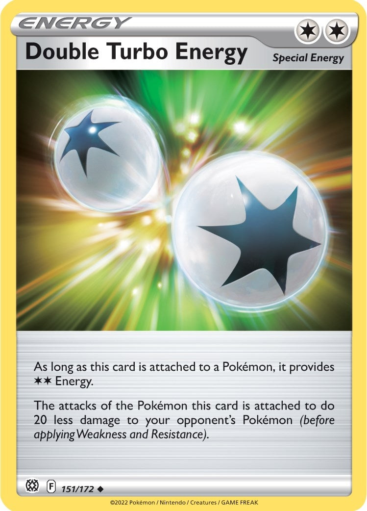 Image for Double Turbo Energy (151/172) [SWSH09: Brilliant Stars] - Pokemon