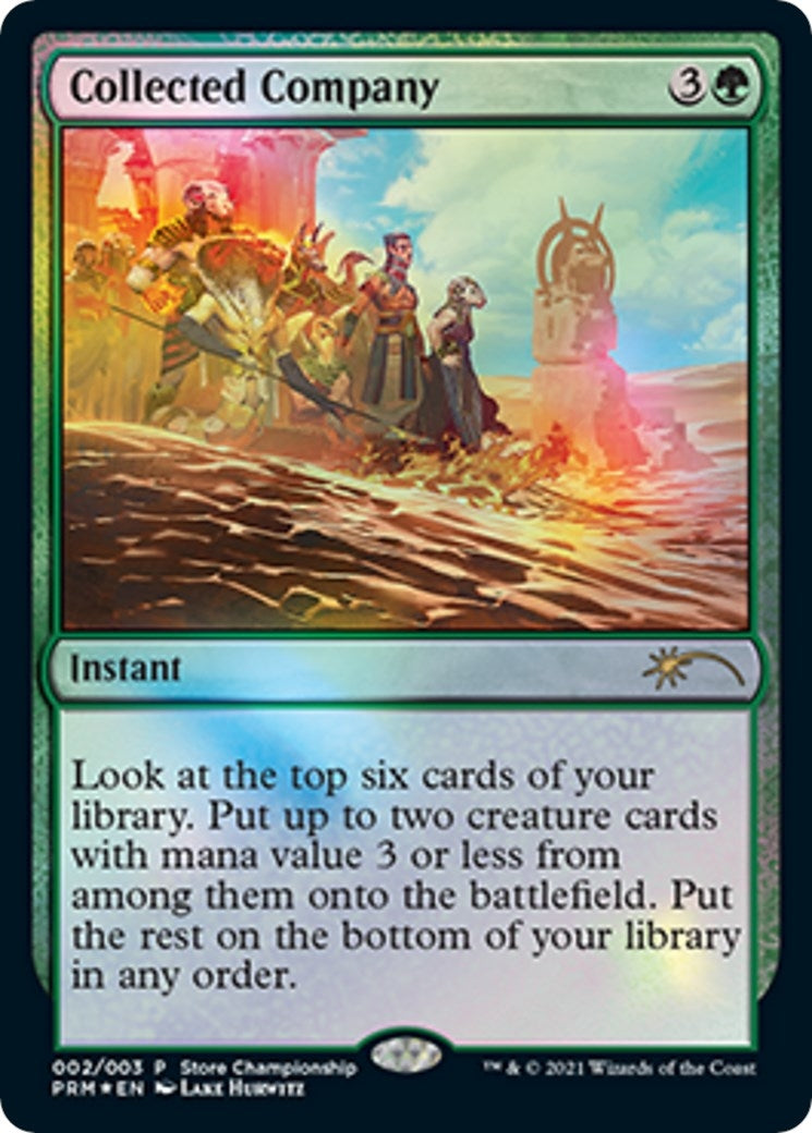 Image for Collected Company (2) [Game Day & Store Championship Promos] - Magic: The Gathering