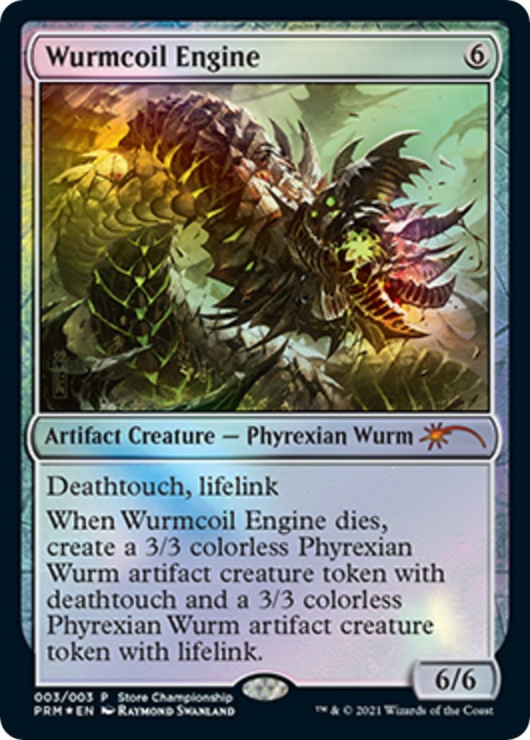 Image for Wurmcoil Engine (3) [Game Day & Store Championship Promos] - Magic: The Gathering