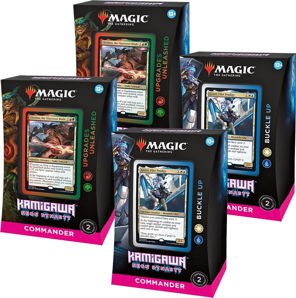 Image for Kamigawa: Neon Dynasty - Commander Deck Display - Magic: The Gathering