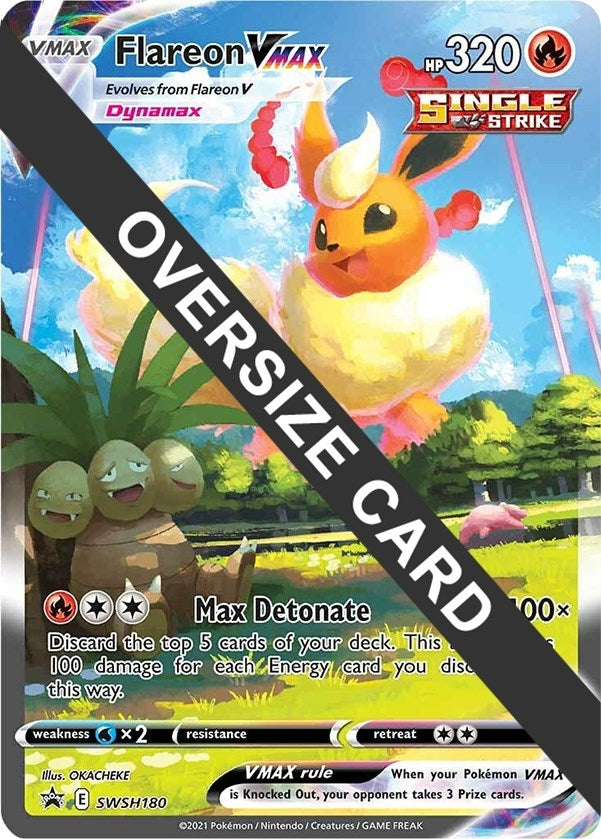 Image for Flareon VMAX - SWSH180 (SWSH180) [Jumbo Cards] - Pokemon