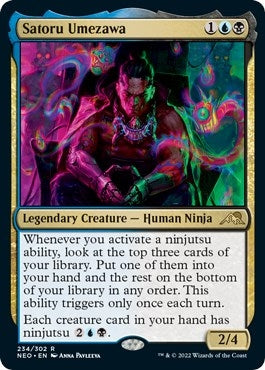 Image for Satoru Umezawa (234) [Kamigawa: Neon Dynasty] - Magic: The Gathering