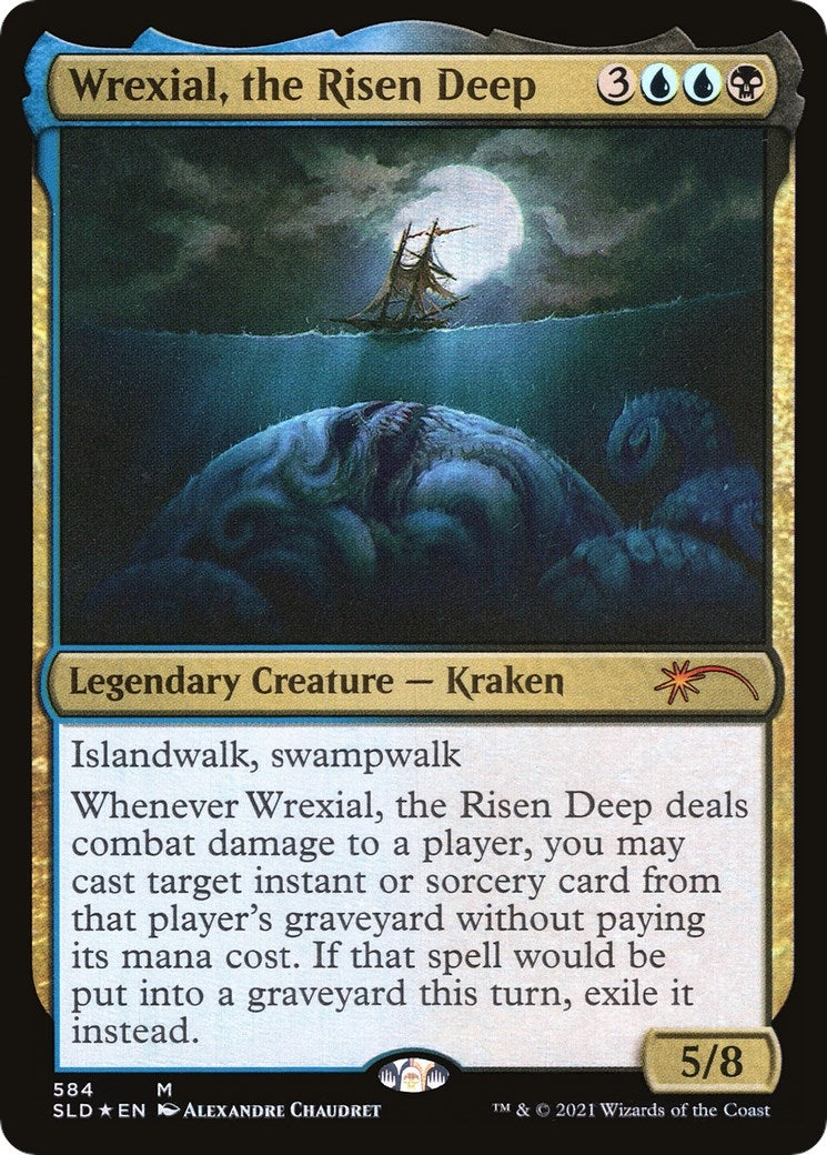 Image for Wrexial, the Risen Deep (584) [Secret Lair Drop Series] - Magic: The Gathering