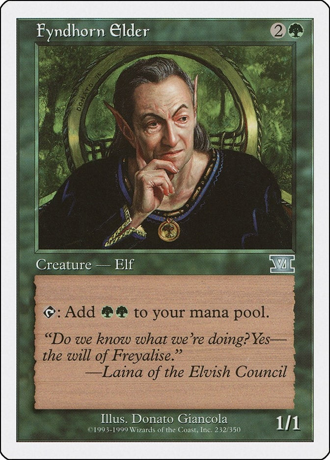 Image for Fyndhorn Elder (232) [Classic Sixth Edition] - Magic: The Gathering