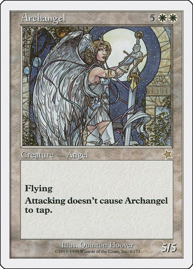 Image for Archangel (4) [Starter 1999] - Magic: The Gathering