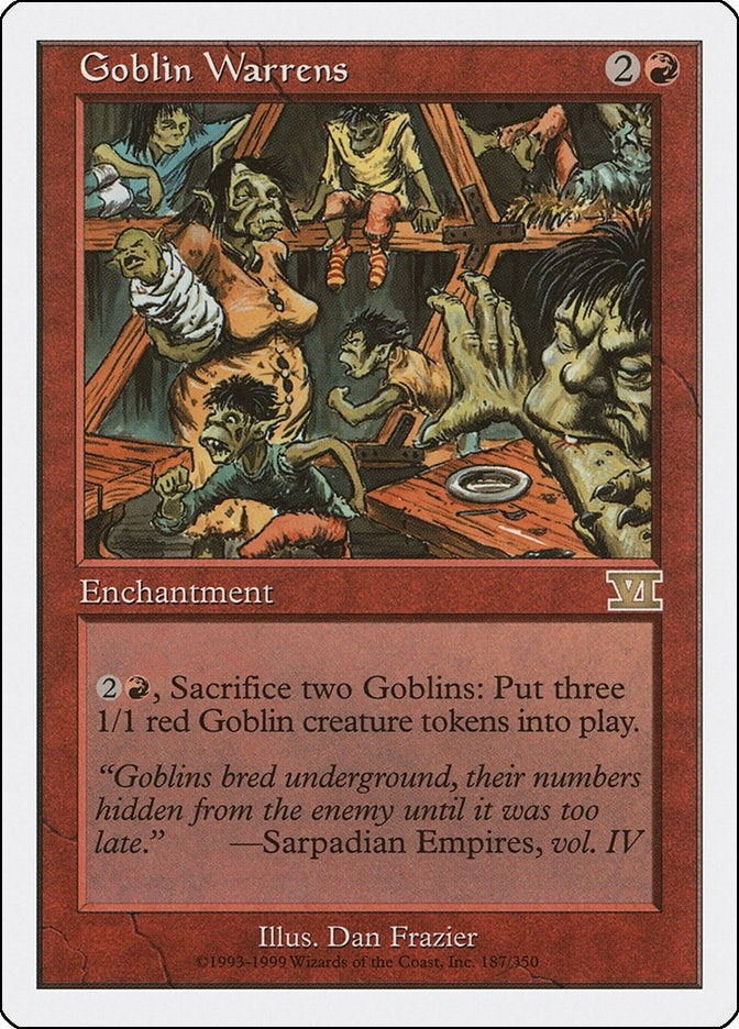 Image for Goblin Warrens (187) [Classic Sixth Edition] - Magic: The Gathering