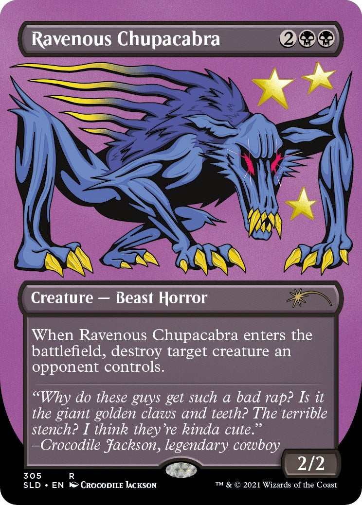 Image for Ravenous Chupacabra (305) (305) [Secret Lair Drop Series] - Magic: The Gathering
