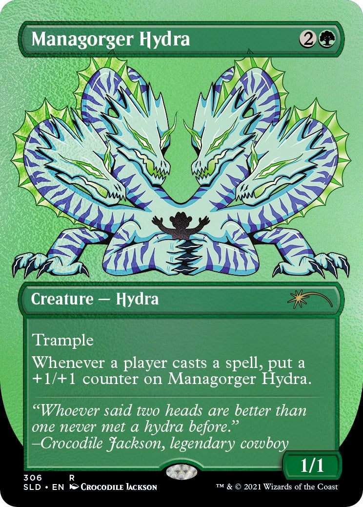 Image for Managorger Hydra (Foil Etched) (306) [Secret Lair Drop Series] - Magic: The Gathering