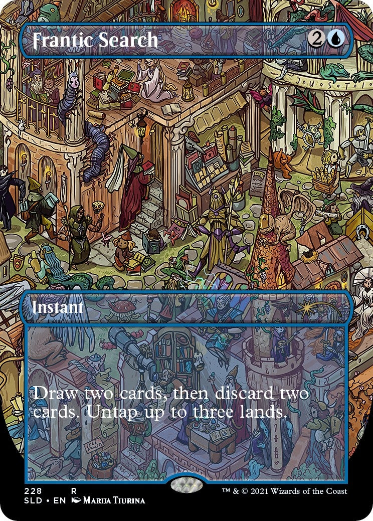 Image for Frantic Search (228) (228) [Secret Lair Drop Series] - Magic: The Gathering
