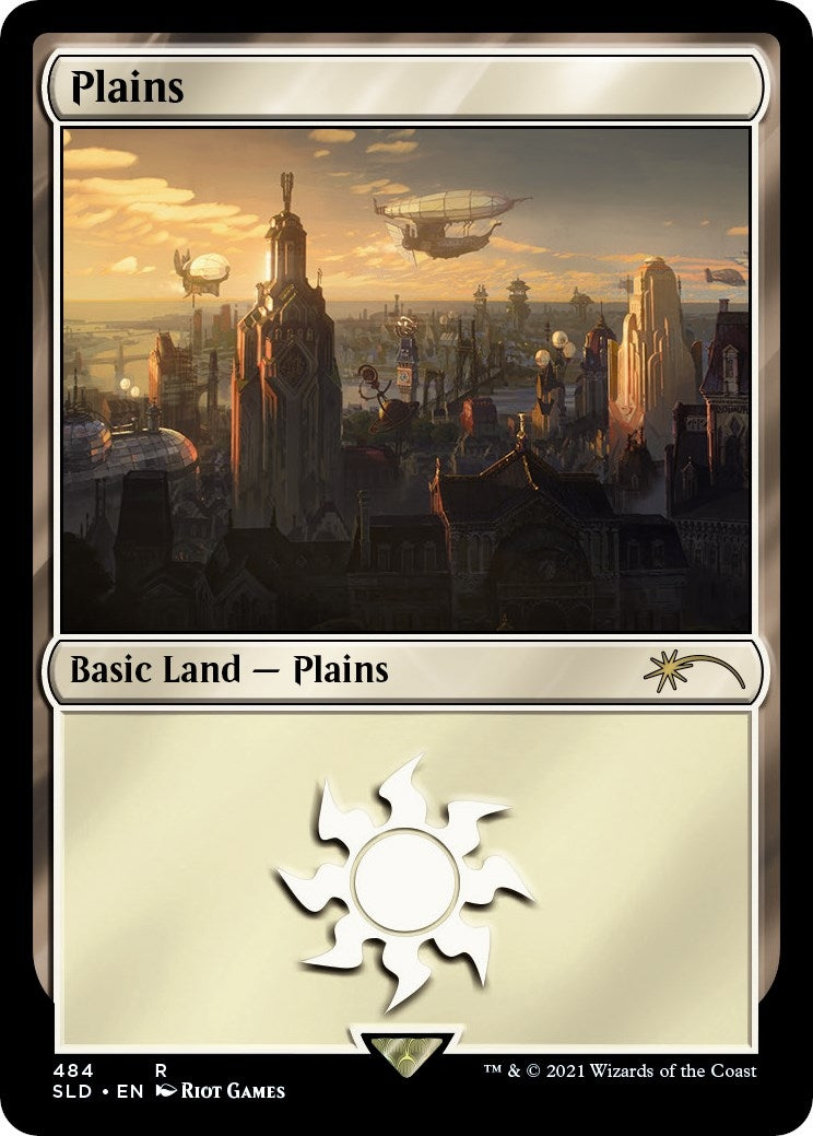Image for Plains (Secret Lair x Arcane: Lands) (484) [Secret Lair Drop Series] - Magic: The Gathering