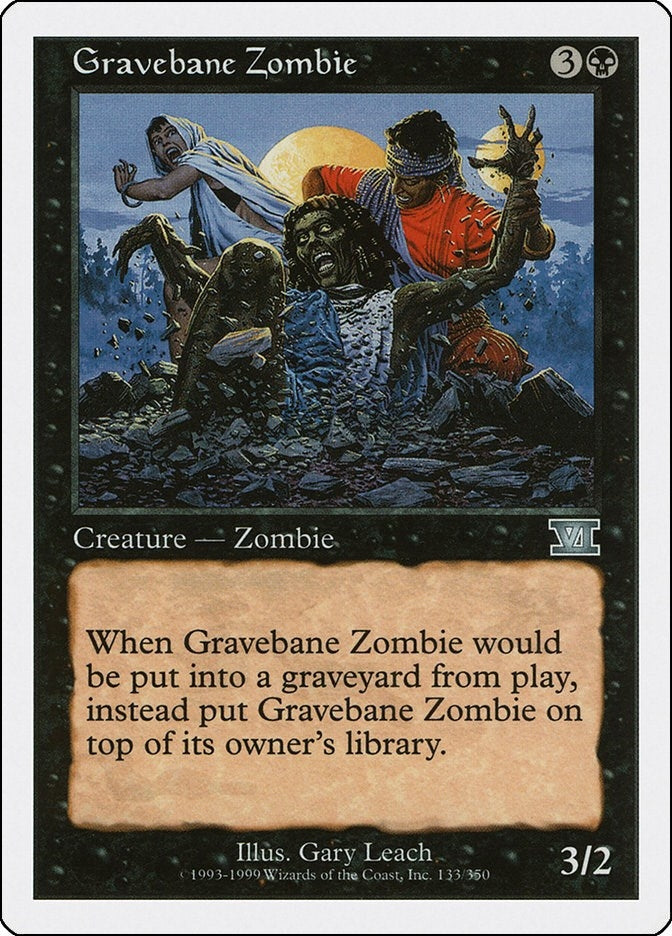 Image for Gravebane Zombie (133) [Classic Sixth Edition] - Magic: The Gathering