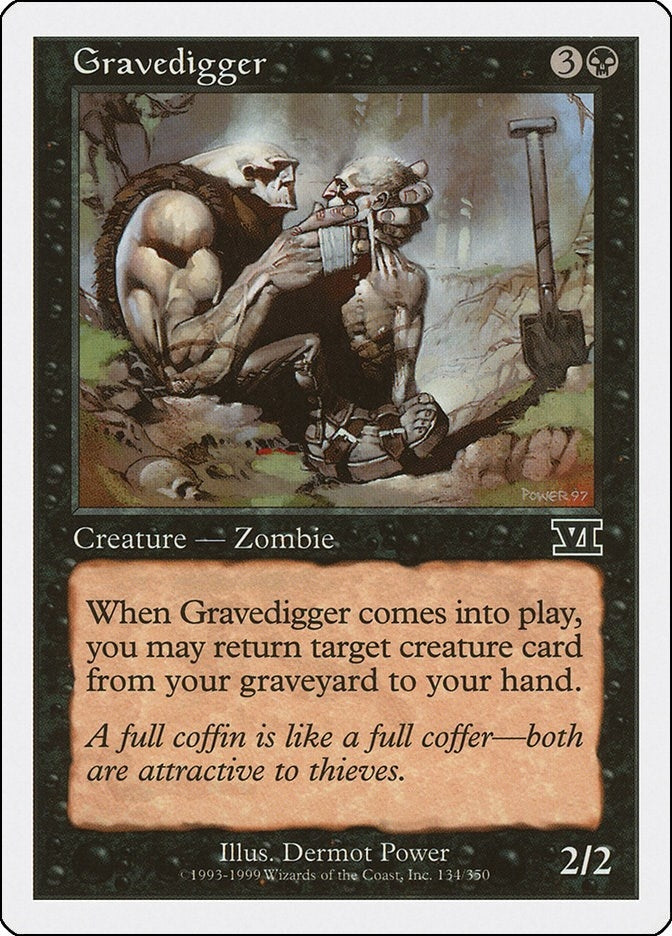 Image for Gravedigger (134) [Classic Sixth Edition] - Magic: The Gathering