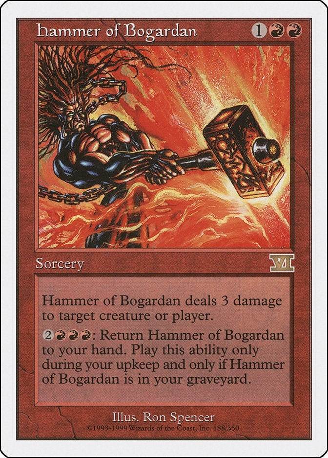 Image for Hammer of Bogardan (188) [Classic Sixth Edition] - Magic: The Gathering