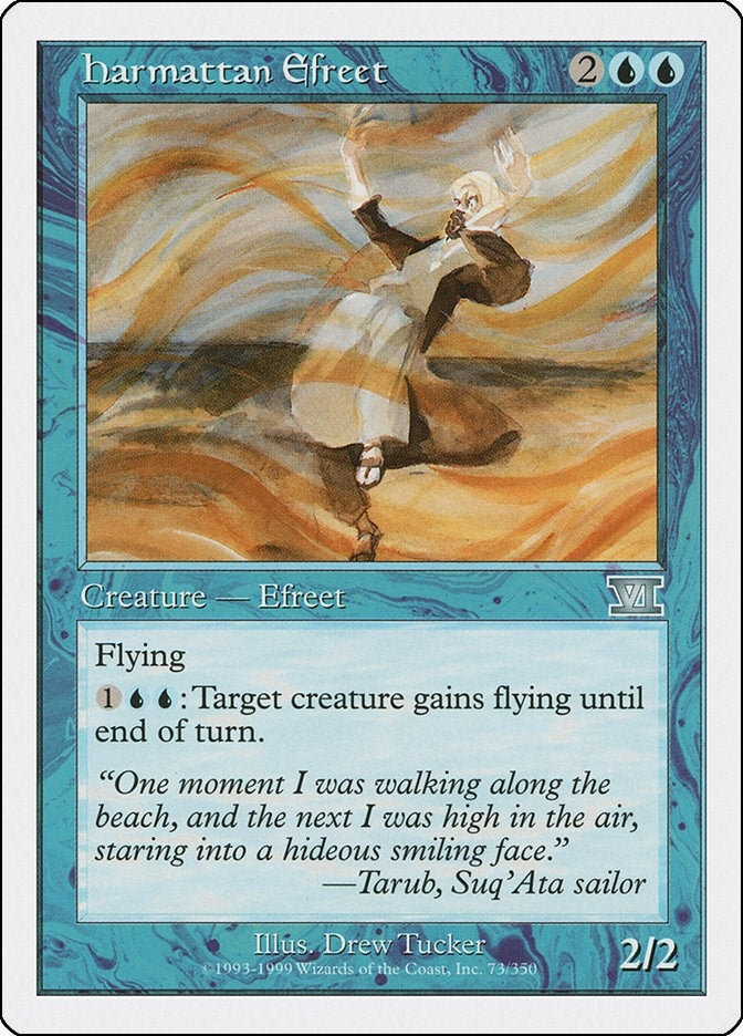 Image for Harmattan Efreet (73) [Classic Sixth Edition] - Magic: The Gathering