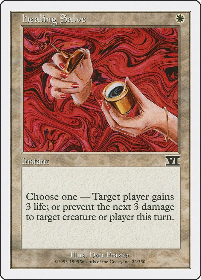 Image for Healing Salve (22) [Classic Sixth Edition] - Magic: The Gathering
