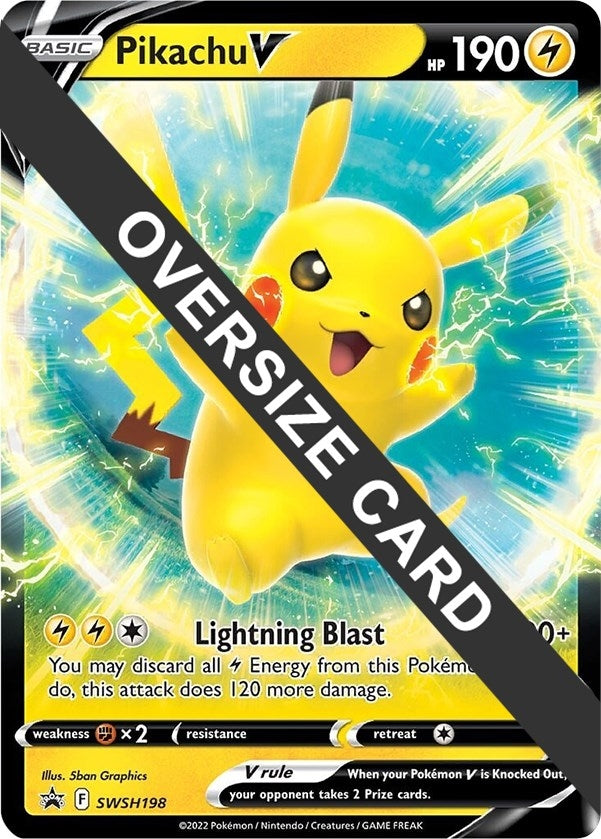 Image for Pikachu V - SWSH198 (SWSH198) [Jumbo Cards] - Pokemon
