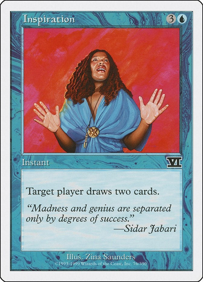 Image for Inspiration (76) [Classic Sixth Edition] - Magic: The Gathering