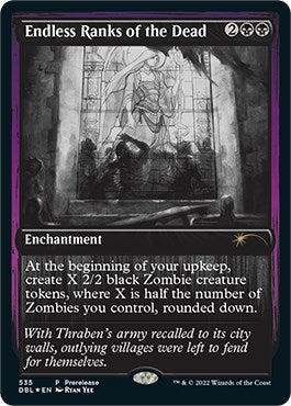 Image for Endless Ranks of the Dead (535) [Prerelease Cards] - Magic: The Gathering