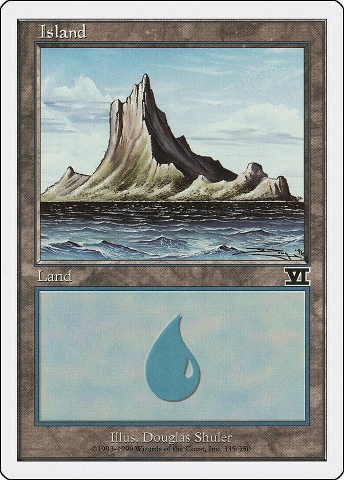 Image for Island (335) (335) [Classic Sixth Edition] - Magic: The Gathering