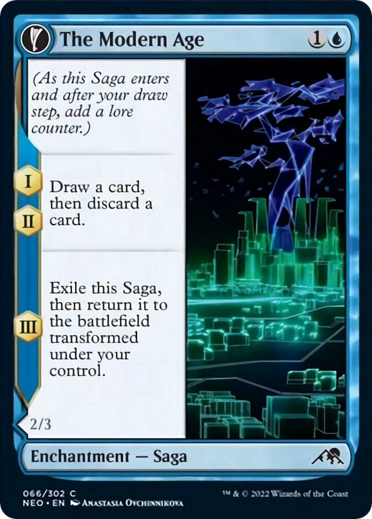 Image for The Modern Age (66) [Kamigawa: Neon Dynasty] - Magic: The Gathering