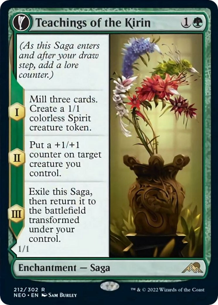 Image for Teachings of the Kirin (212) [Kamigawa: Neon Dynasty] - Magic: The Gathering