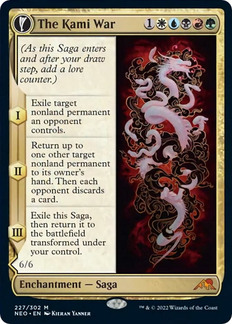 Image for The Kami War (227) [Kamigawa: Neon Dynasty] - Magic: The Gathering