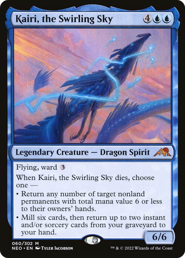 Image for Kairi, the Swirling Sky (60) [Kamigawa: Neon Dynasty] - Magic: The Gathering