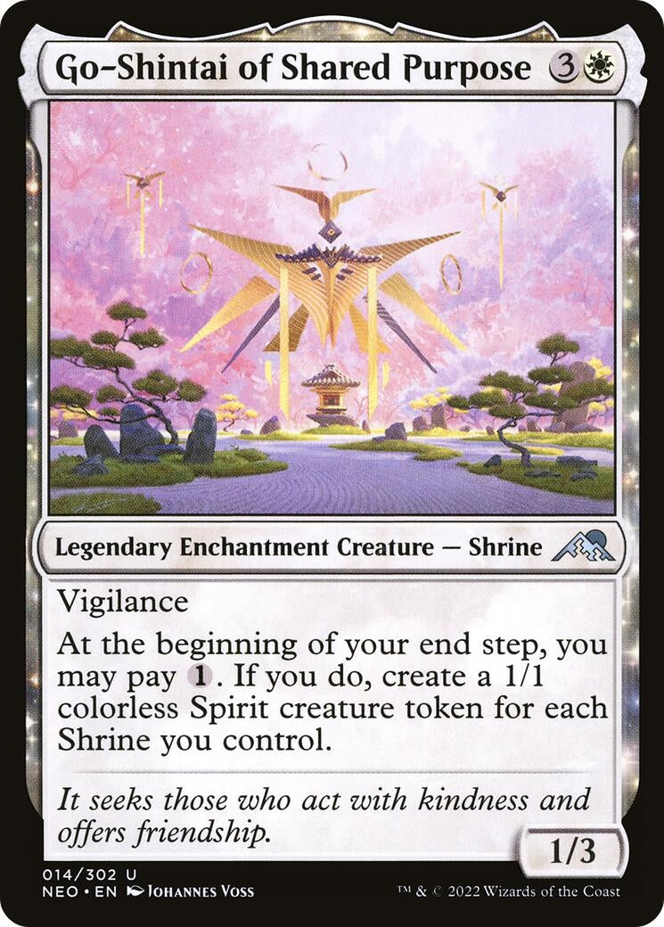 Image for Go-Shintai of Shared Purpose (14) [Kamigawa: Neon Dynasty] - Magic: The Gathering