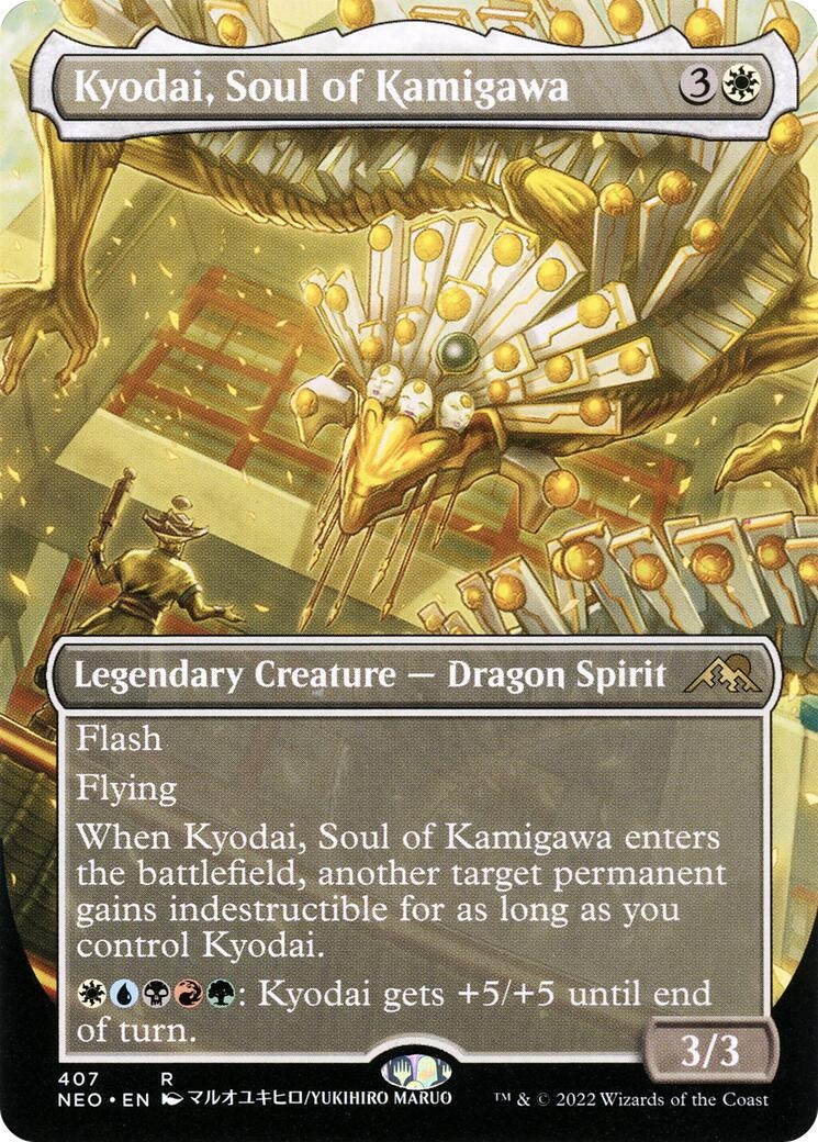 Image for Kyodai, Soul of Kamigawa (Borderless) (407) [Kamigawa: Neon Dynasty] - Magic: The Gathering