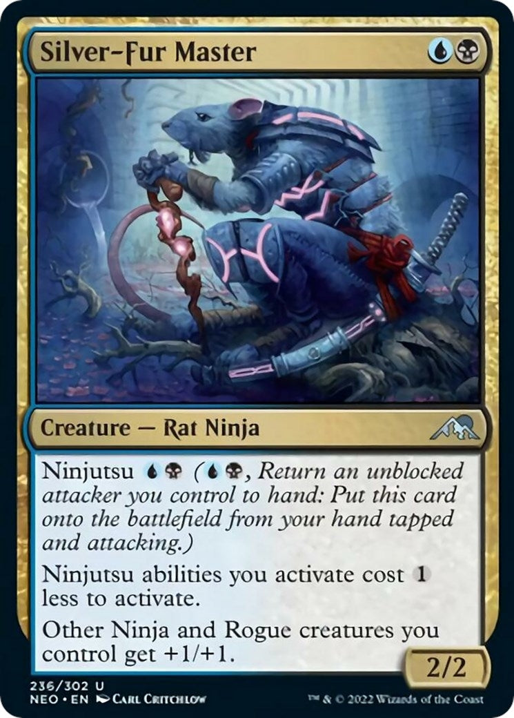 Image for Silver-Fur Master (236) [Kamigawa: Neon Dynasty] - Magic: The Gathering