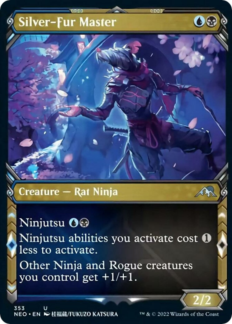 Image for Silver-Fur Master (Showcase) (353) [Kamigawa: Neon Dynasty] - Magic: The Gathering